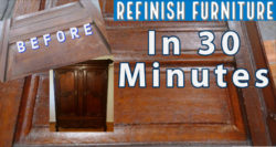 How to Refinish Wood Furniture Without Stripping Or Sanding In Under An Hour